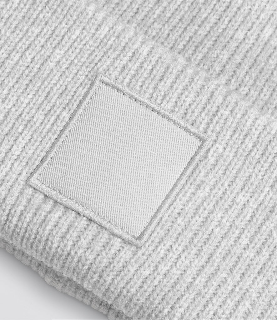 Beechfield Deep Cuff Tonal Patch Beanie