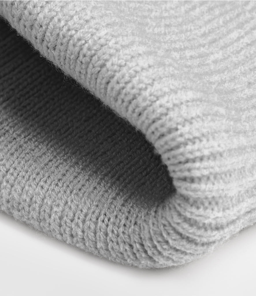 Beechfield Deep Cuff Tonal Patch Beanie