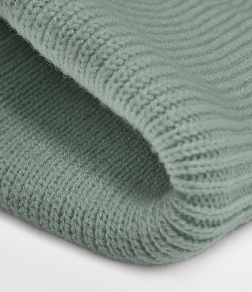 Beechfield Deep Cuff Tonal Patch Beanie