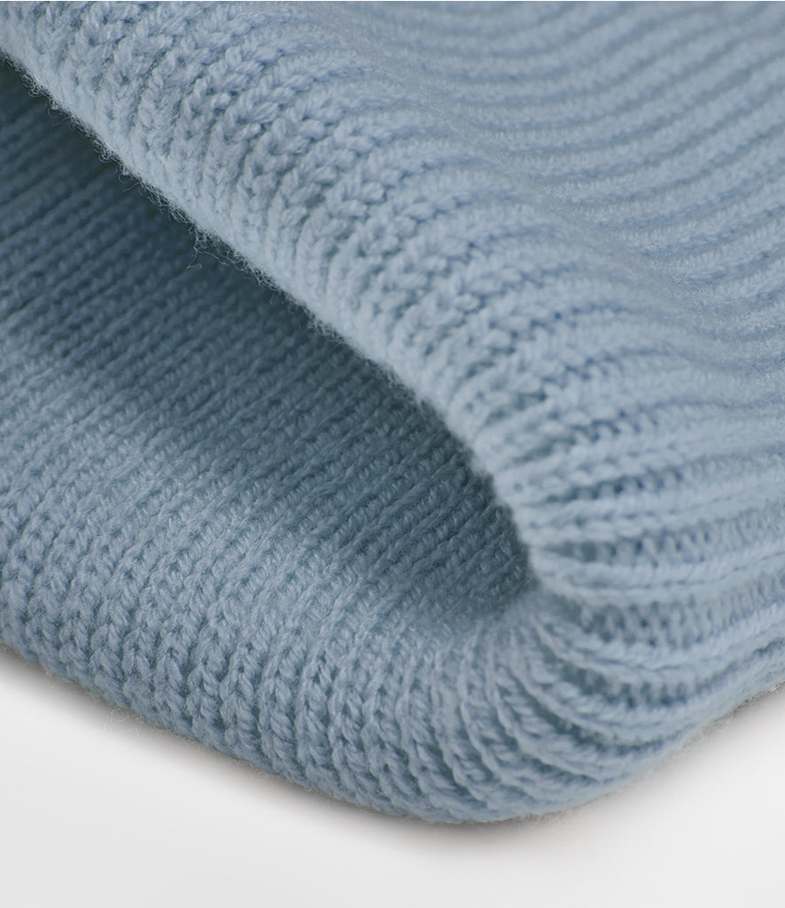 Beechfield Deep Cuff Tonal Patch Beanie