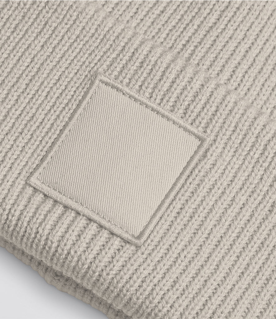 Beechfield Deep Cuff Tonal Patch Beanie
