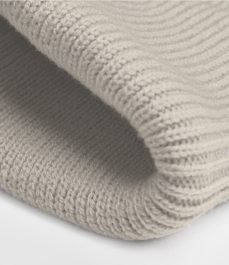 Beechfield Deep Cuff Tonal Patch Beanie