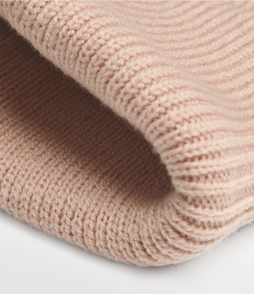 Beechfield Deep Cuff Tonal Patch Beanie