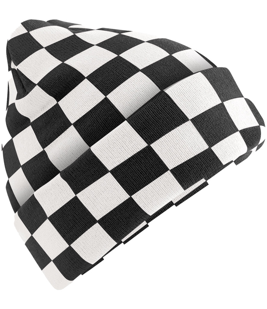 Beechfield Checkerboard Beanie