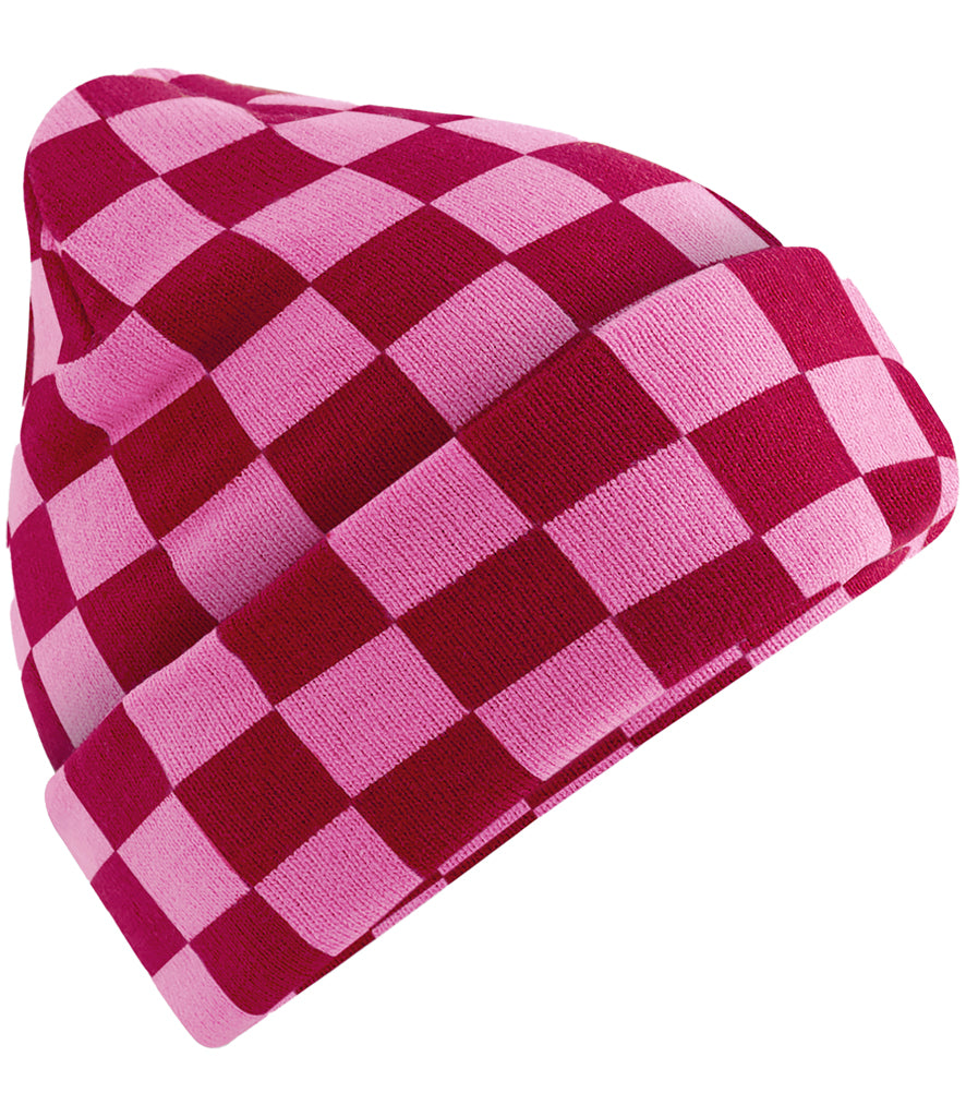 Beechfield Checkerboard Beanie