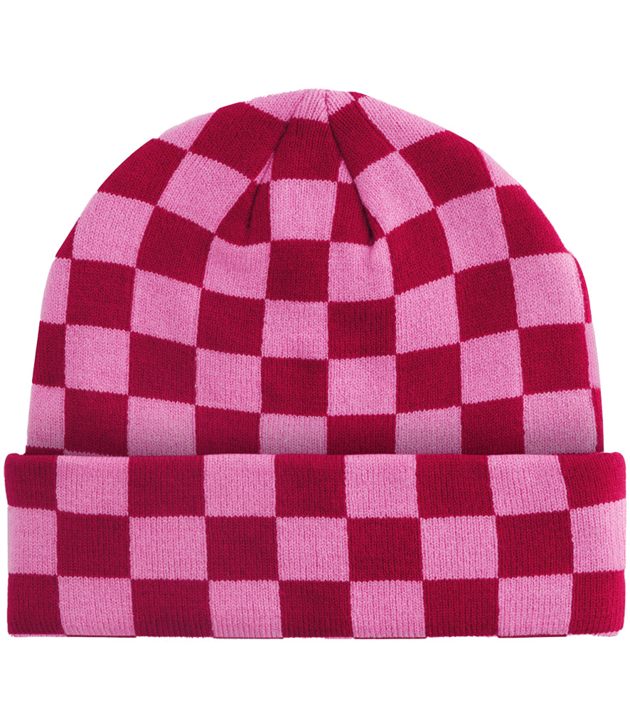 Beechfield Checkerboard Beanie