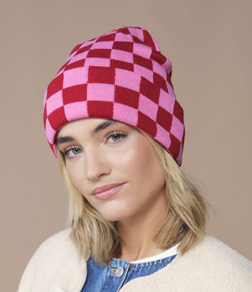 Beechfield Checkerboard Beanie