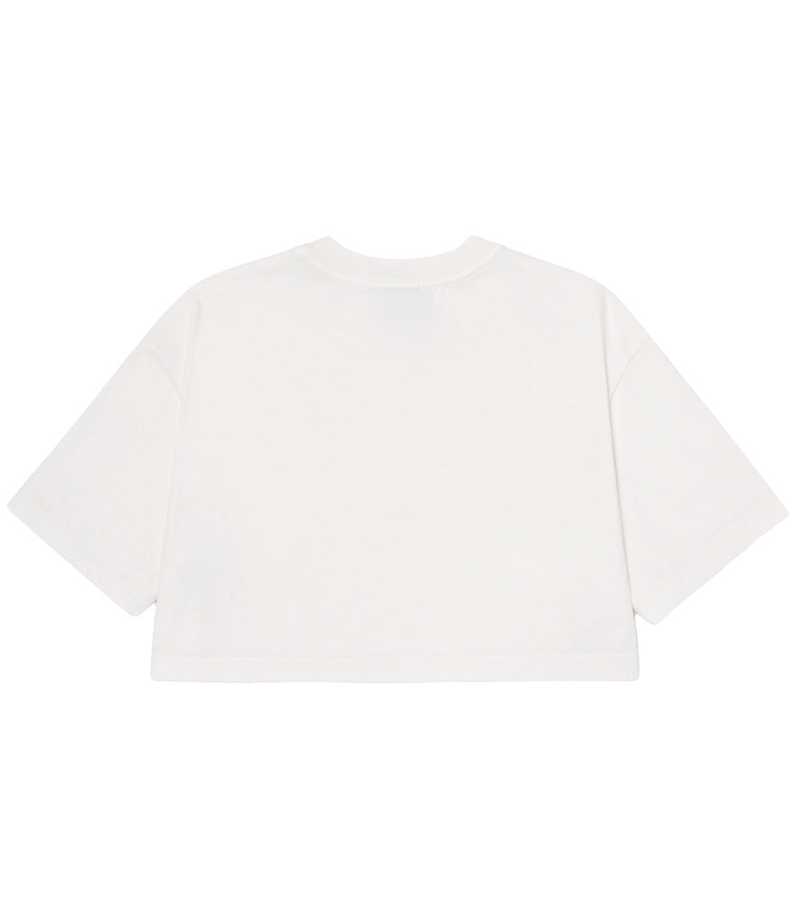 Bella Ladies Heavyweight Washed Cropped T-Shirt