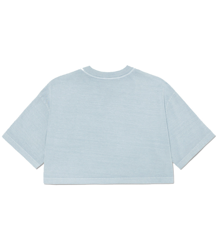 Bella Ladies Heavyweight Washed Cropped T-Shirt