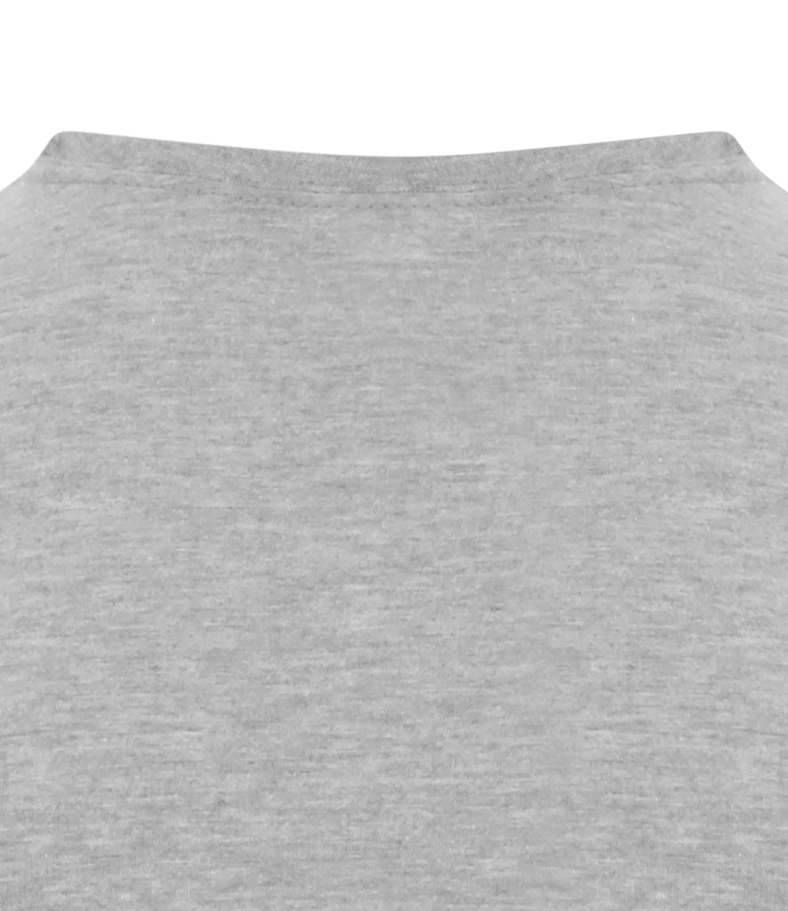 AWDis Ladies Tri-Blend Cropped T-Shirt