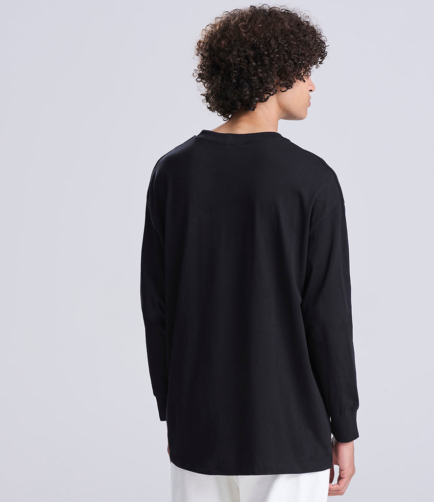 AWDis Unisex Oversize 180 Long Sleeve T-Shirt