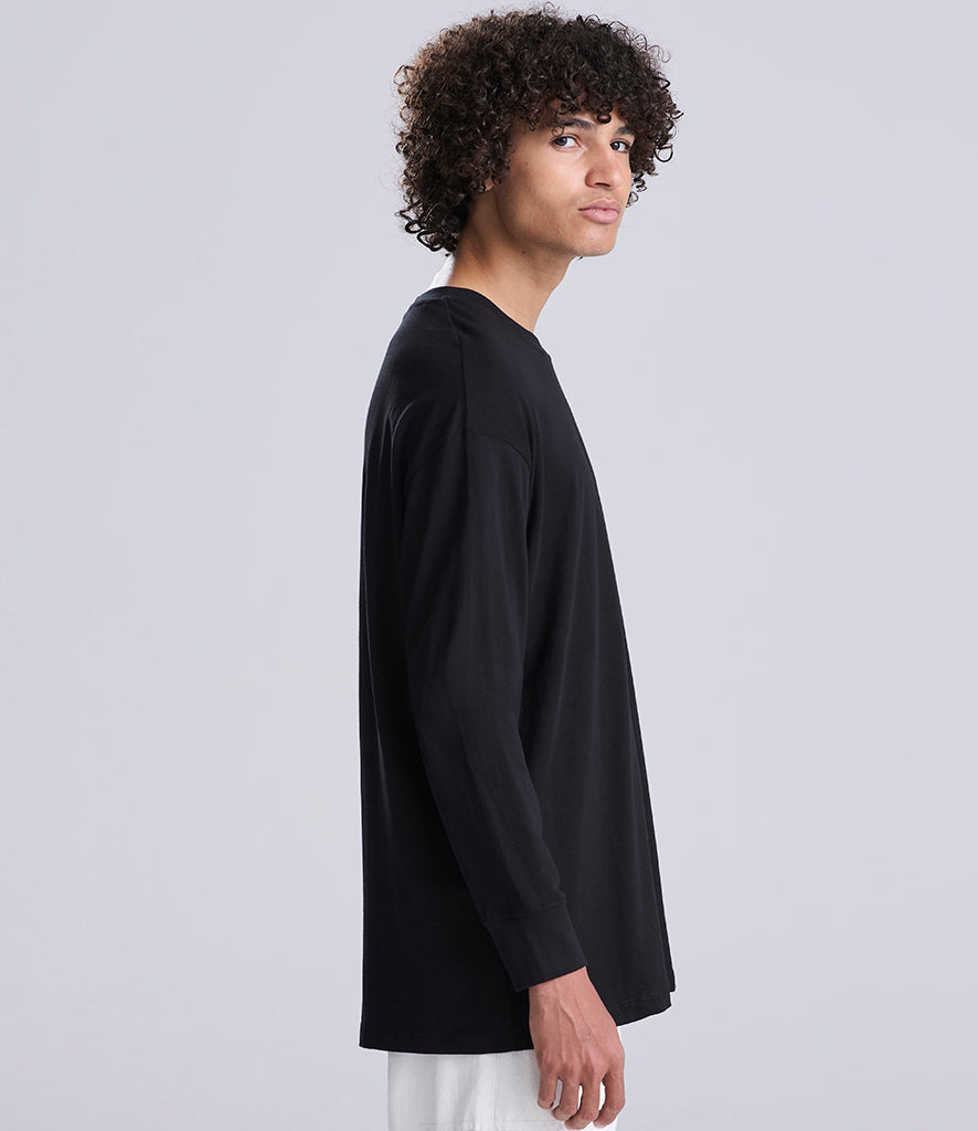 AWDis Unisex Oversize 180 Long Sleeve T-Shirt