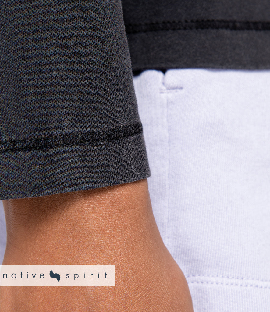 Native Spirit Ladies Raglan Long Sleeve Washed T-Shirt (Special Order)