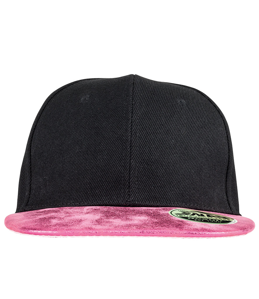 Result Bronx Glitter Snapback Cap