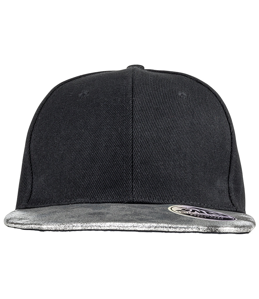 Result Bronx Glitter Snapback Cap